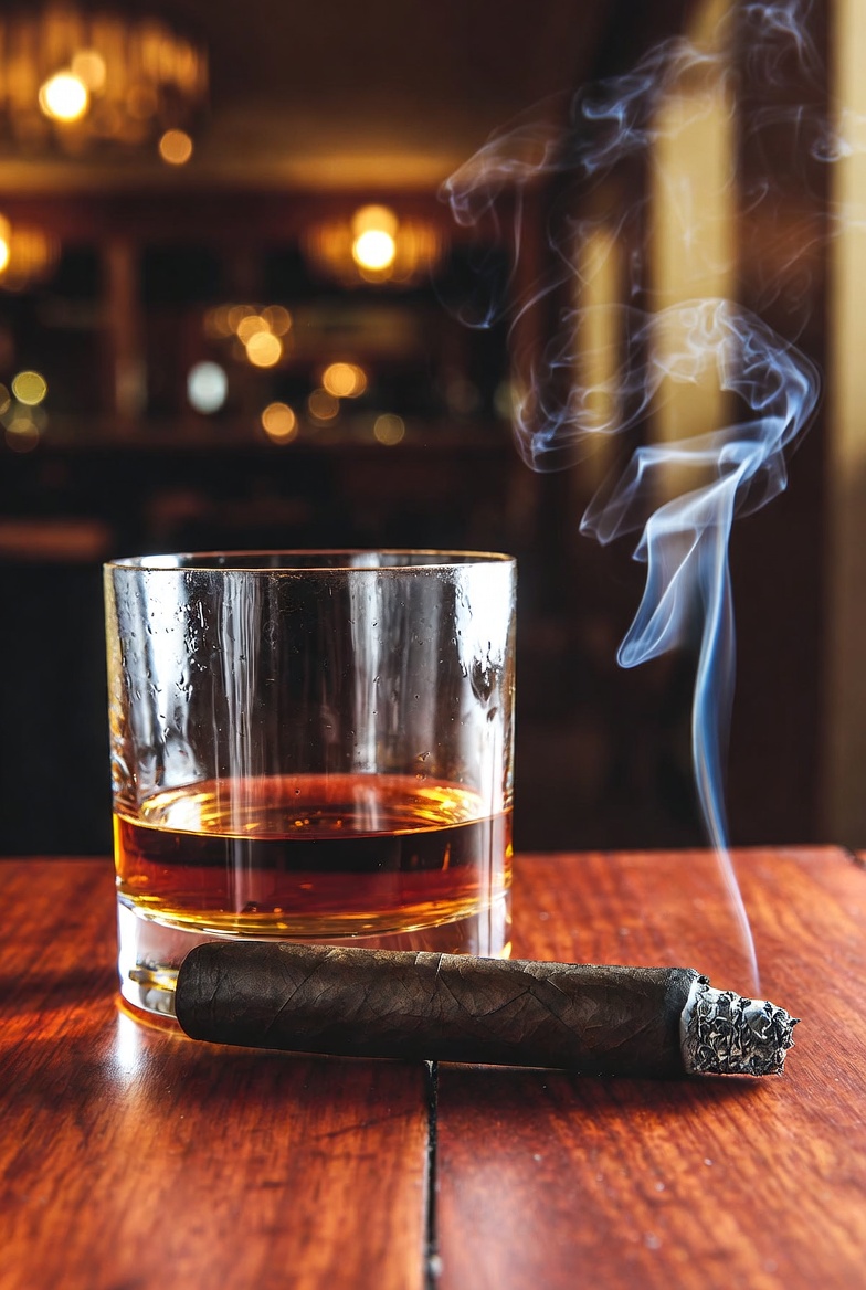 E.P. Carrillo premium cigars displayed at Match Cigar Bar humidor, featuring Encore and Pledge lines from master blender Ernesto Perez-Carrillo